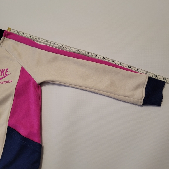 💥2/$40💥 Nike Sportswear Toddler Girl's Heritage Full Zip Jacket size 5 - Picture 4 of 4